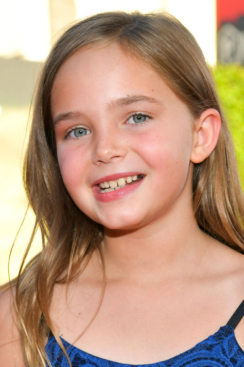 Ryan Kiera Armstrong at the premiere of "The Art Of Racing In The Rain" in Los Angeles.