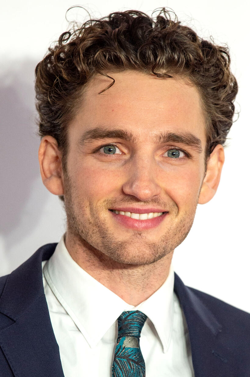 Laurie Davidson at the world premiere of "The Good Liar" in London.