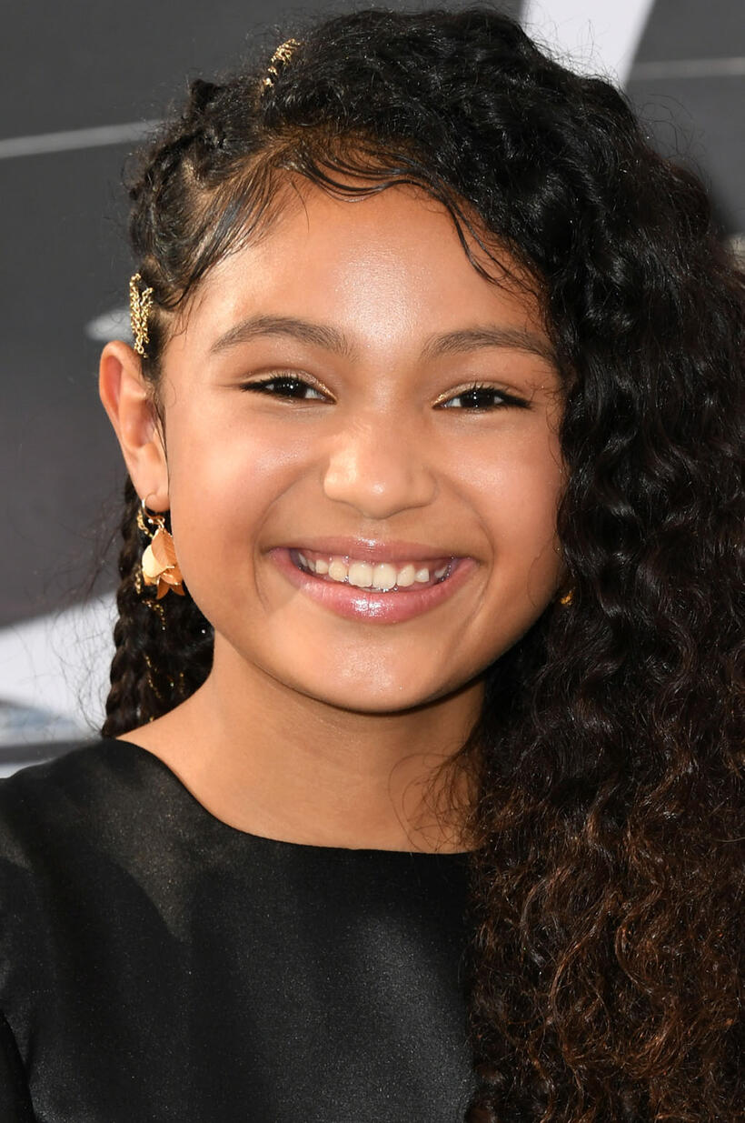 Eliana Su'a at the premiere of "Fast & Furious Presents: Hobbs & Shaw" in Hollywood.