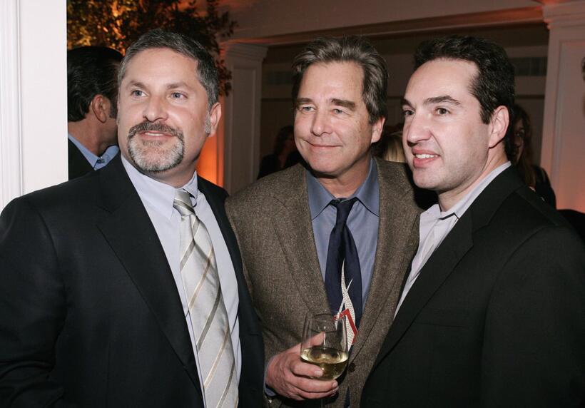 Beau Bridges, Gregory Jacobs and Ben Cosgrove at the Premiere of "The Good German".
