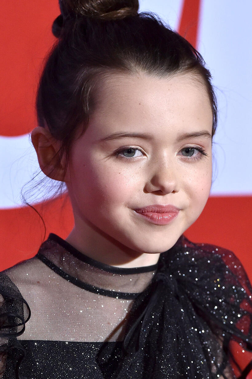 Violet McGraw at the premiere of "Doctor Sleep" in Los Angeles.