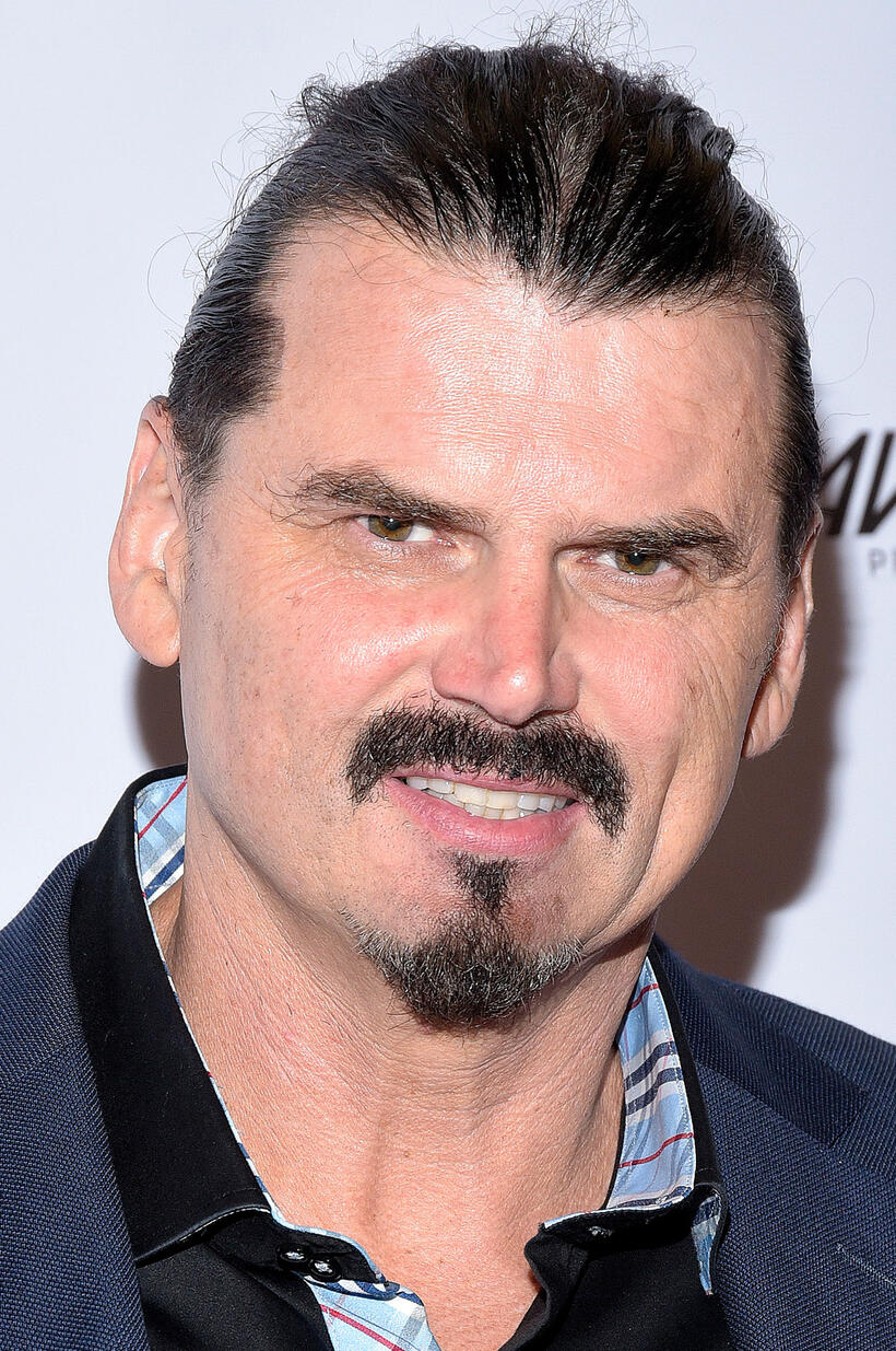 Neb Chupin at the premiere of "Acceleration" in Santa Monica, California.