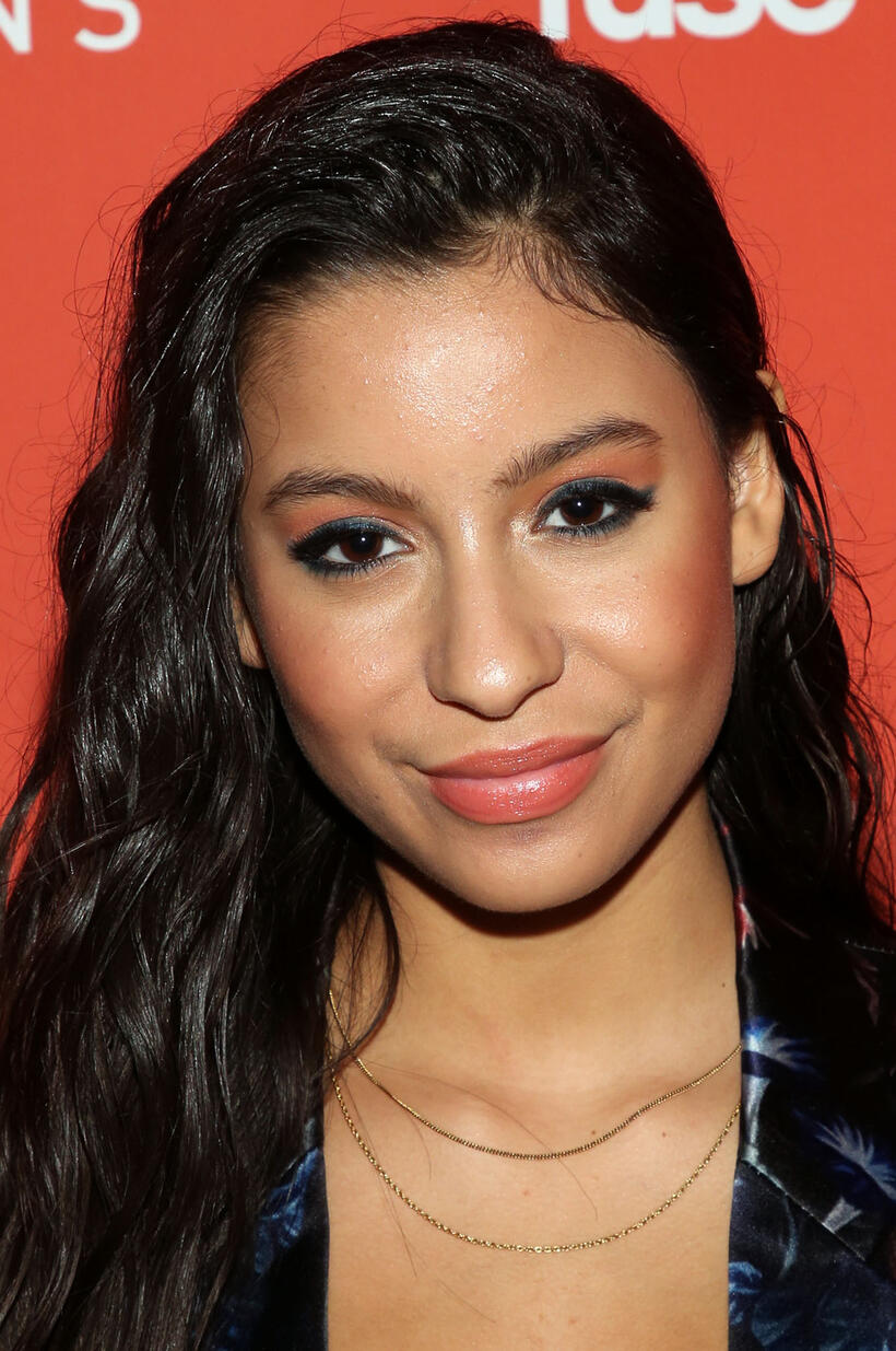 Izabella Alvarez at the premiere of "Collisions" in Beverly Hills, California.