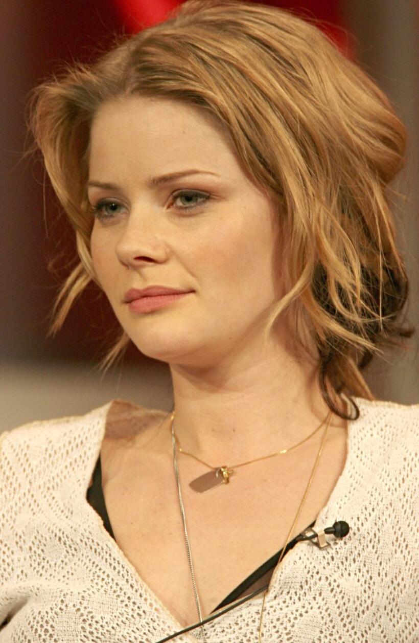 Anita Briem at the ABC executive question and answer segment of Television Critics Association Press Tour.