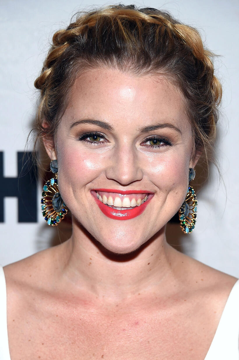 Rebecca Faulkenberry at the "Groundhog Day" Broadway opening night in New York City.