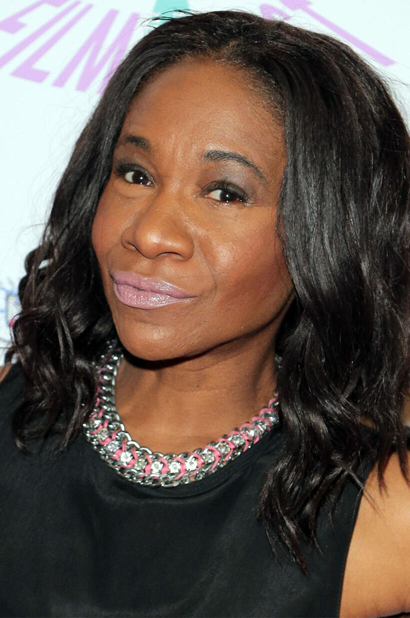 Karen Bryson at the "Landing Lake" UK premiere in London.