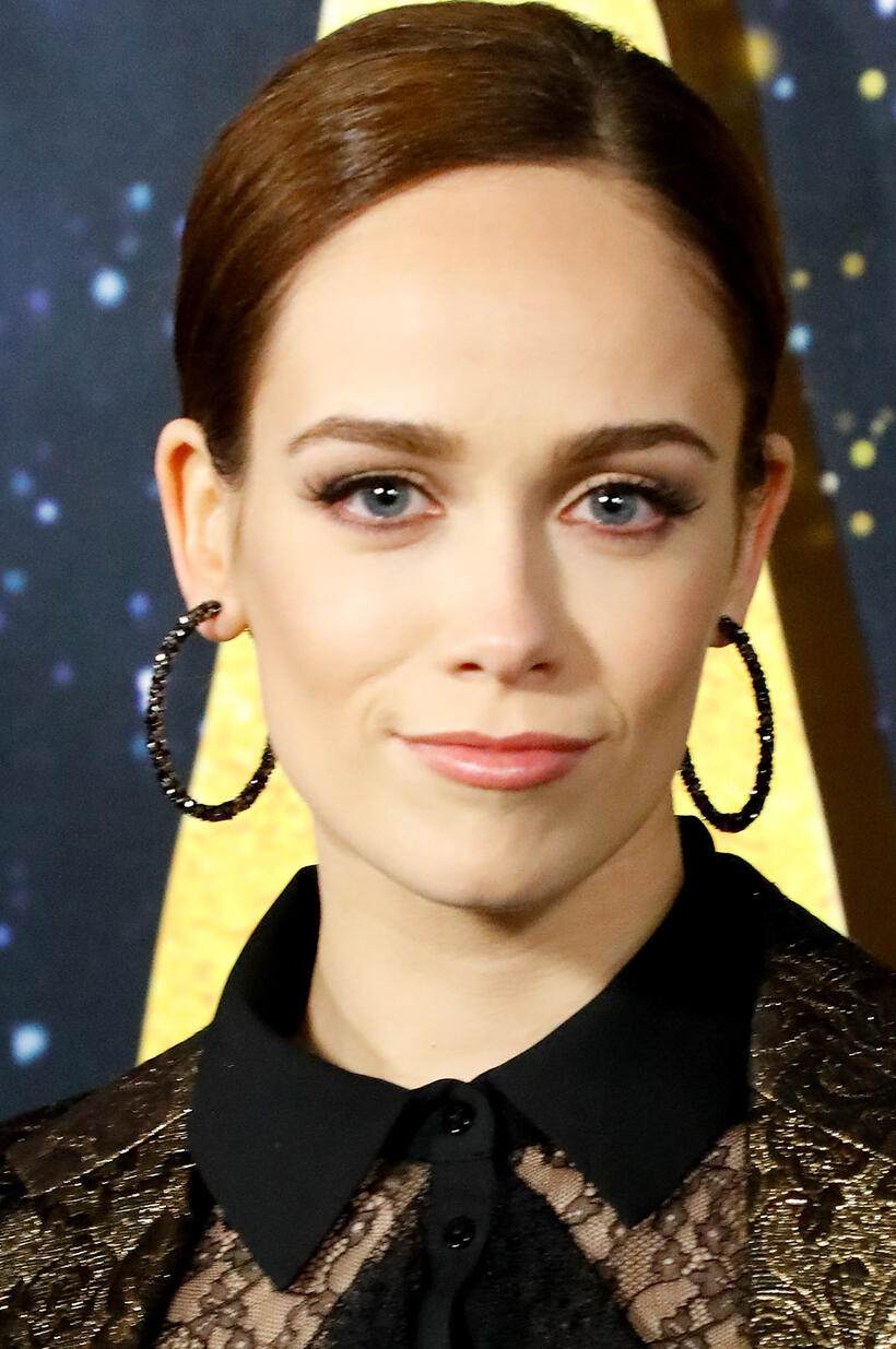 Naoimh Morgan at the world premiere of "Cats" in New York City.
