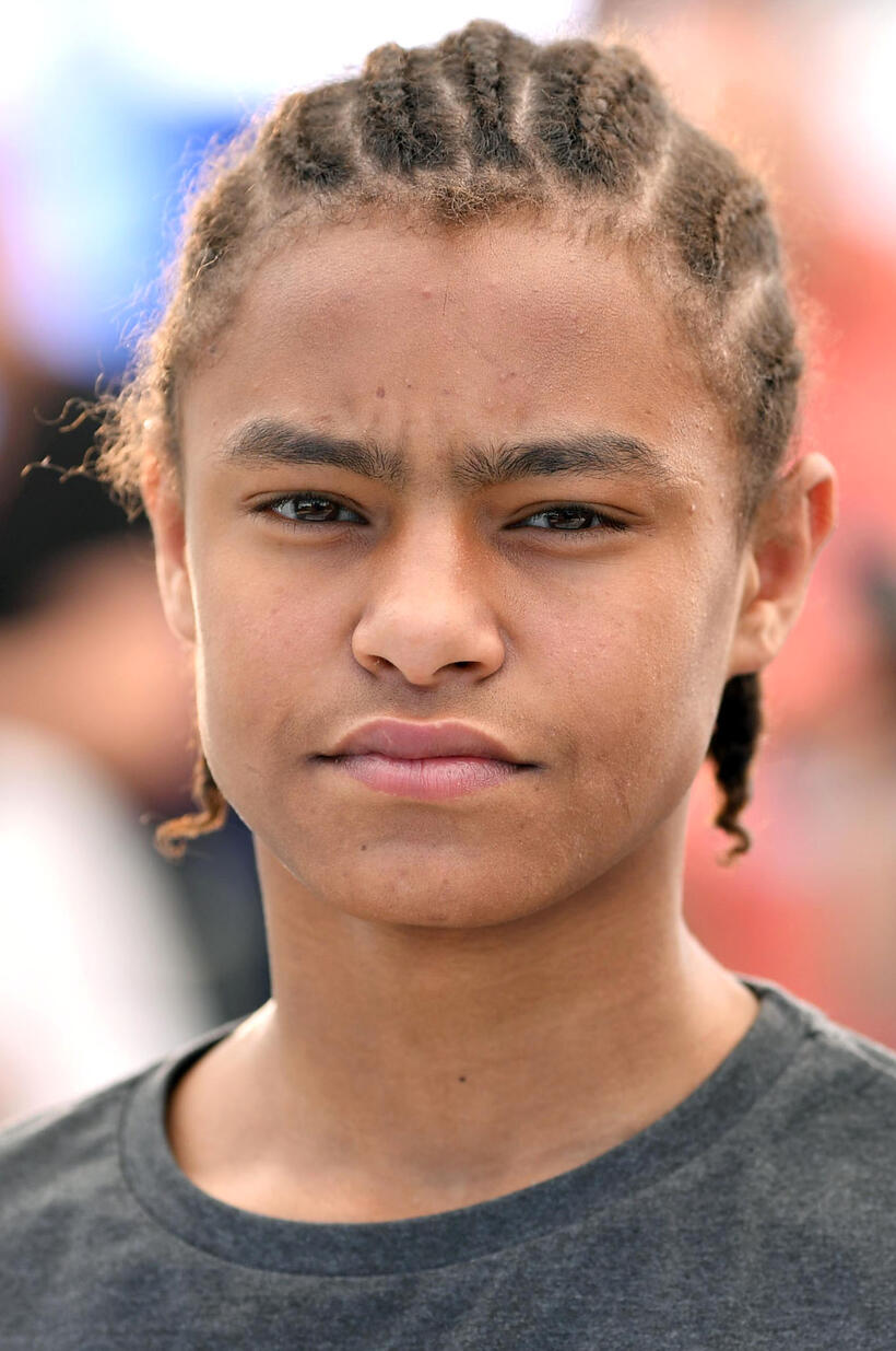 Issa Perica at the photocall for "Les Miserables" during the 72nd annual Cannes Film Festival.