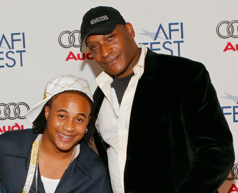 Orlando Brown and Tony Todd at the World premiere of "Public Enemy" during the AFI FEST 2007.