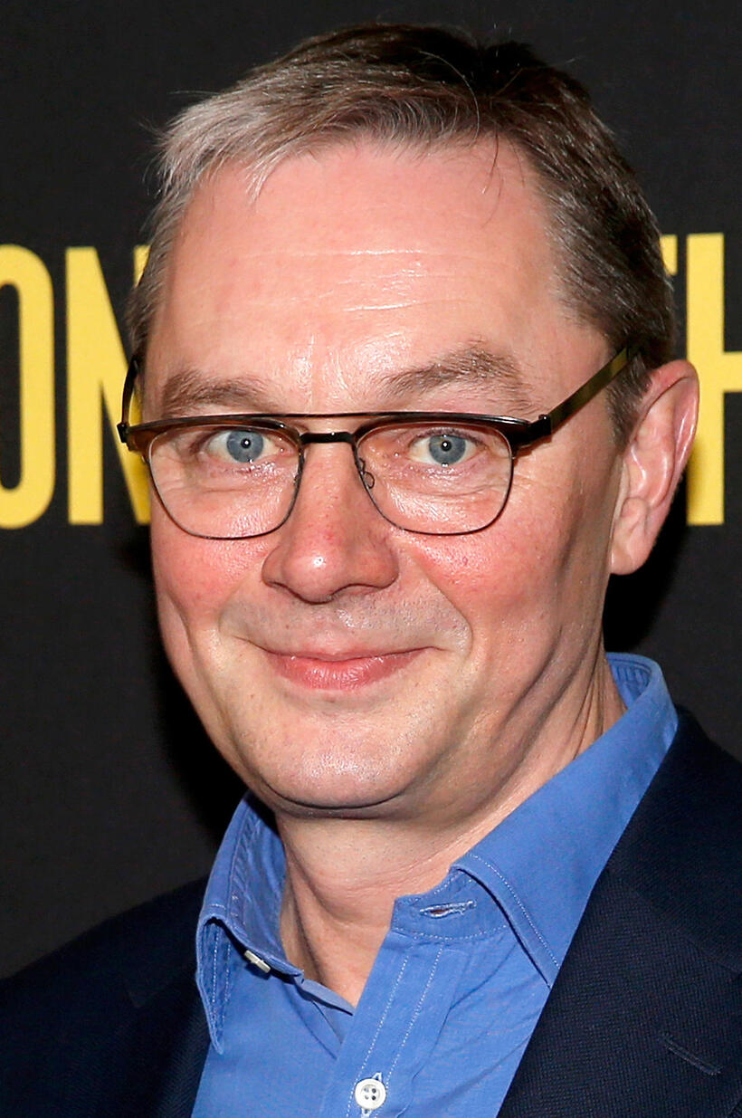 Mark Burnell at the "The Rhythm Section" New York screening.