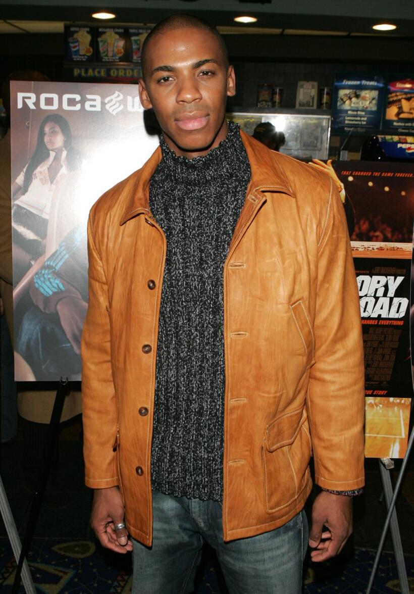 Mehcad Brooks at the screening of "Glory Road."