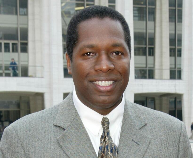 Wren T. Brown at the "NBC Upfront" preview of the 2003/2004 television lineup.