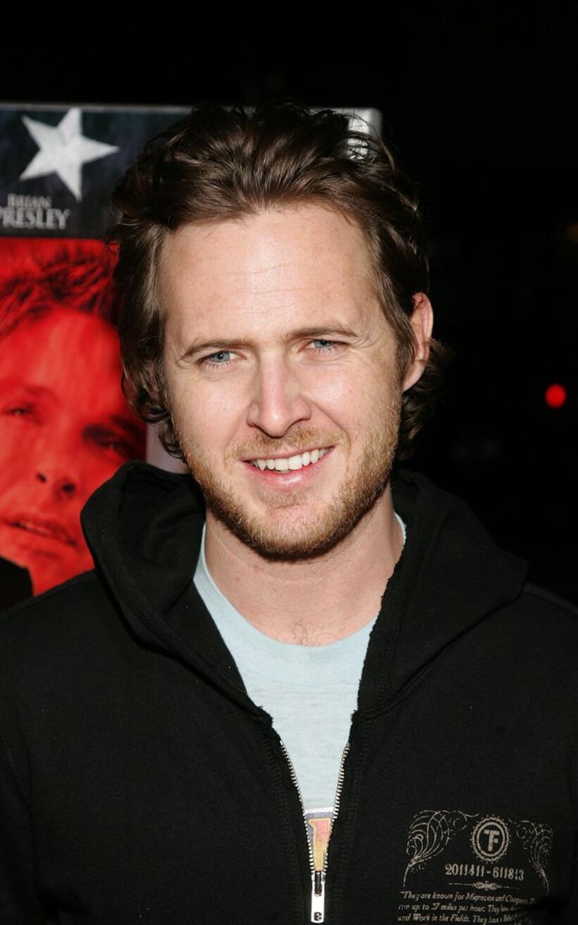 A.J. Buckley at the world premiere of "Home Of The Brave."