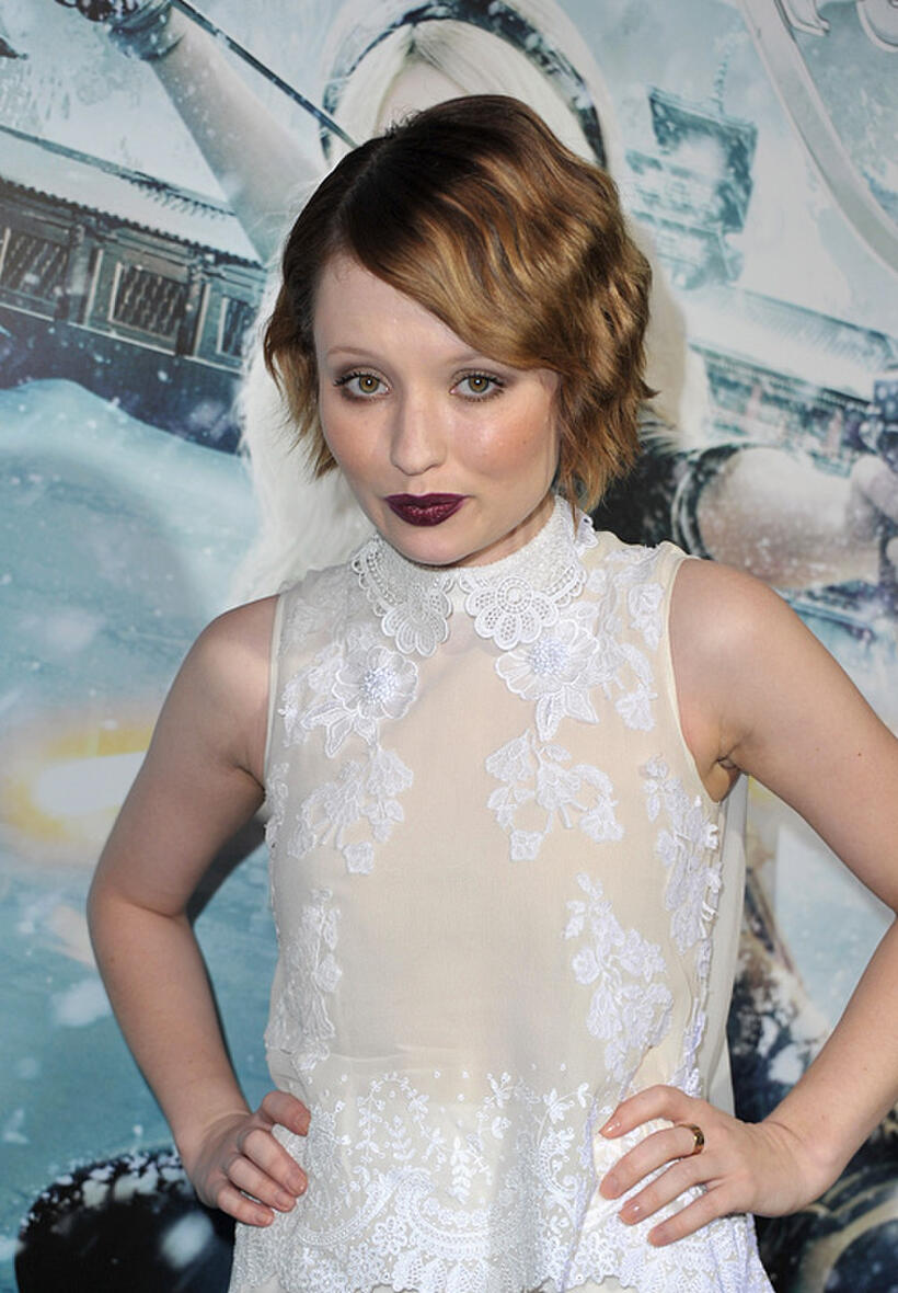 Emily Browning at the California premiere of "Sucker Punch."