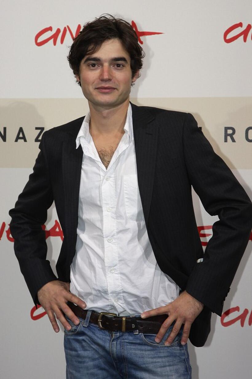 Paolo Briguglia at the photocall of "L'Abbuffata" during the 2nd Rome Film Festival.