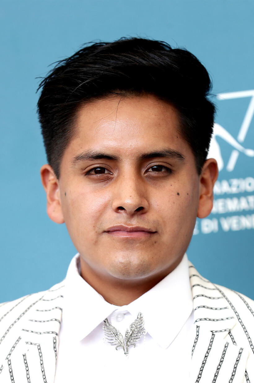 Fernando Cuautle at the photocall for "Nuevo Order" (New Order) during the 77th Venice Film Festival.