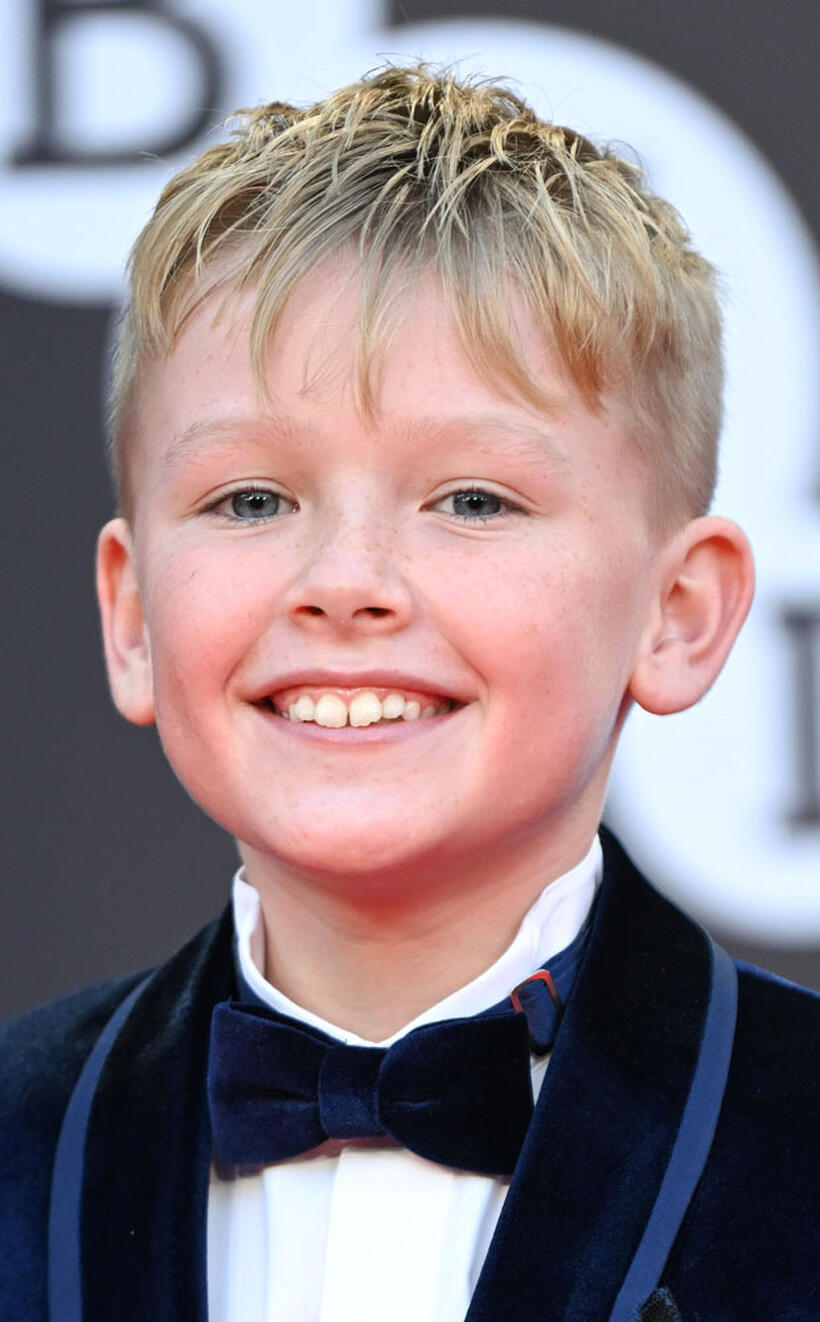 Jude Hill at the European premiere of "Belfast" during the 65th BFI London Film Festival.