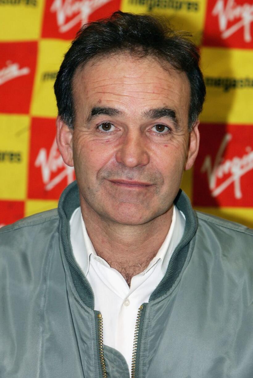 Nick Broomfield at the signing copies of The Nick Broomfield DVD Box Set.