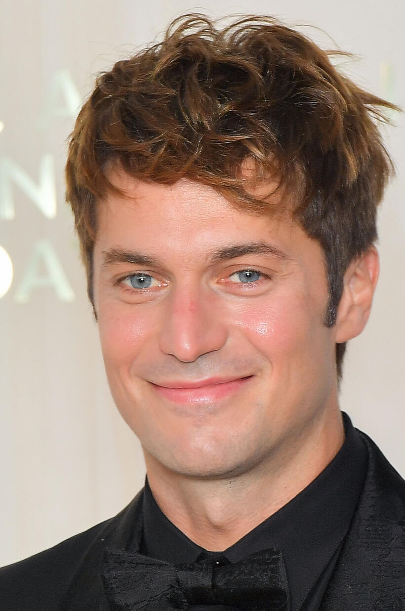 Lucas Bravo at the photocall during the 5th Monte-Carlo Gala for Planetary Health.