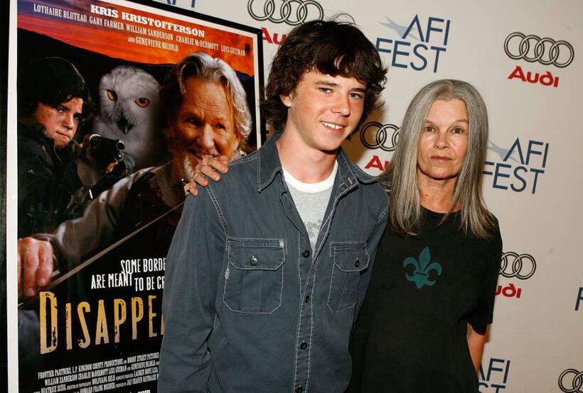 Genevieve Bujold and Charlie McDermott at the AFI Fest 2006 screening of "Disappearances".