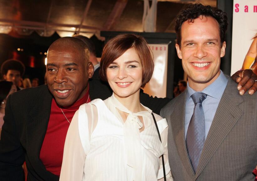 Ernie Hudson, Heather Burns and Diedrich Bader at the premiere of "Miss Congeniality 2: Armed and Fabulous."