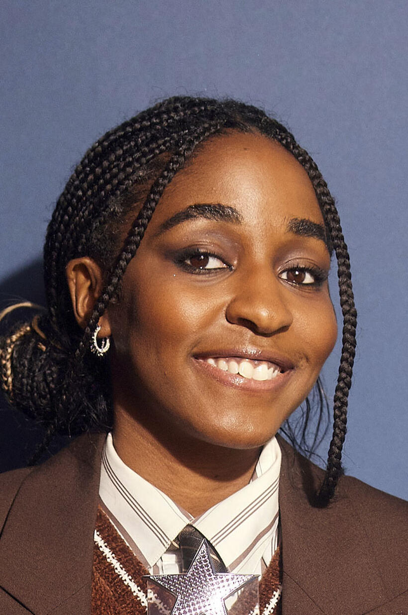 Ayo Edebiri receives an IMDb STARmeter Awards during SXSW 2023 in Austin, Texas.