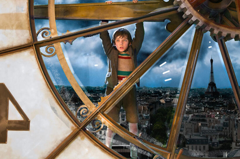 Asa Butterfield as Hugo Cabret in "Hugo.''