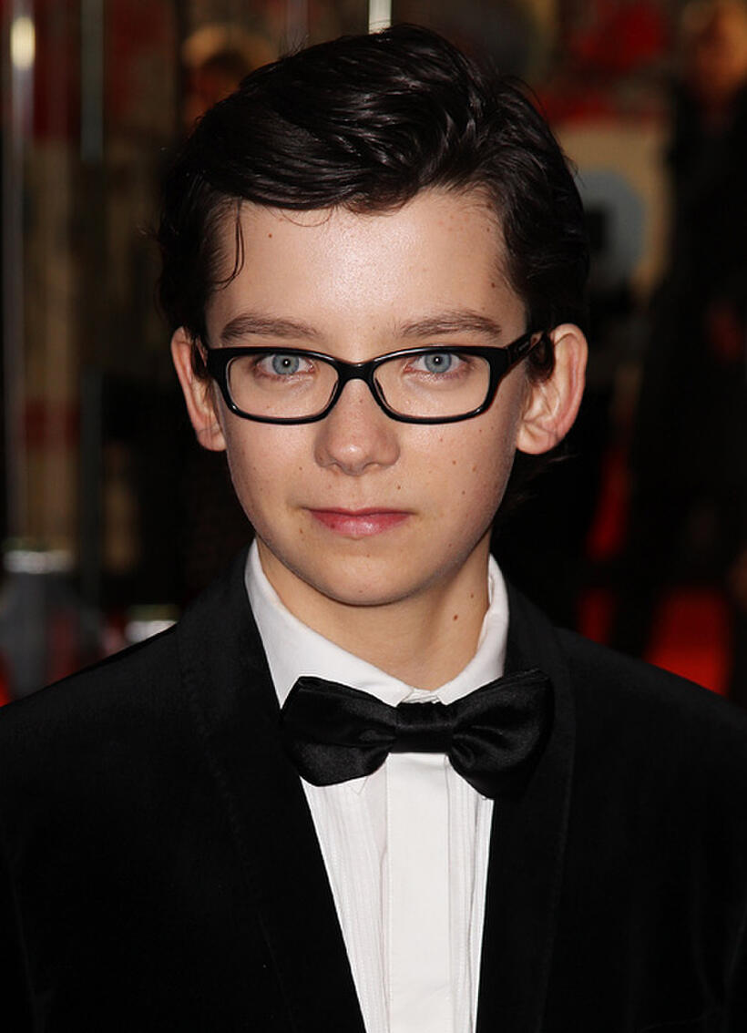 Asa Butterfield at the Royal Film Performance 2011 of "Hugo" in London.