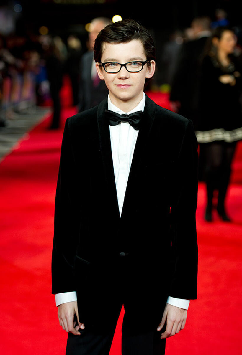 Asa Butterfield at the Royal Film Performance 2011 of "Hugo" in London.