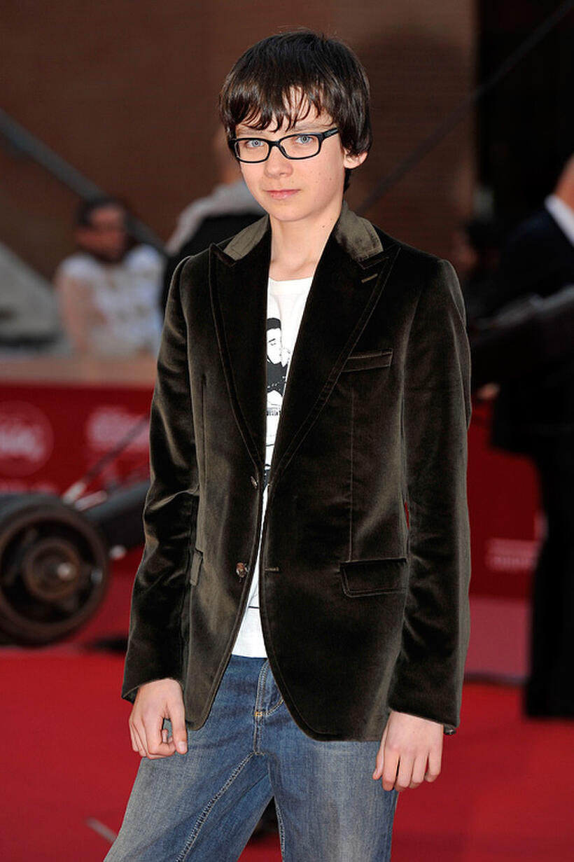 Asa Butterfield at the premiere of "Hugo" and "Week End" during the 6th International Rome Film Festival.