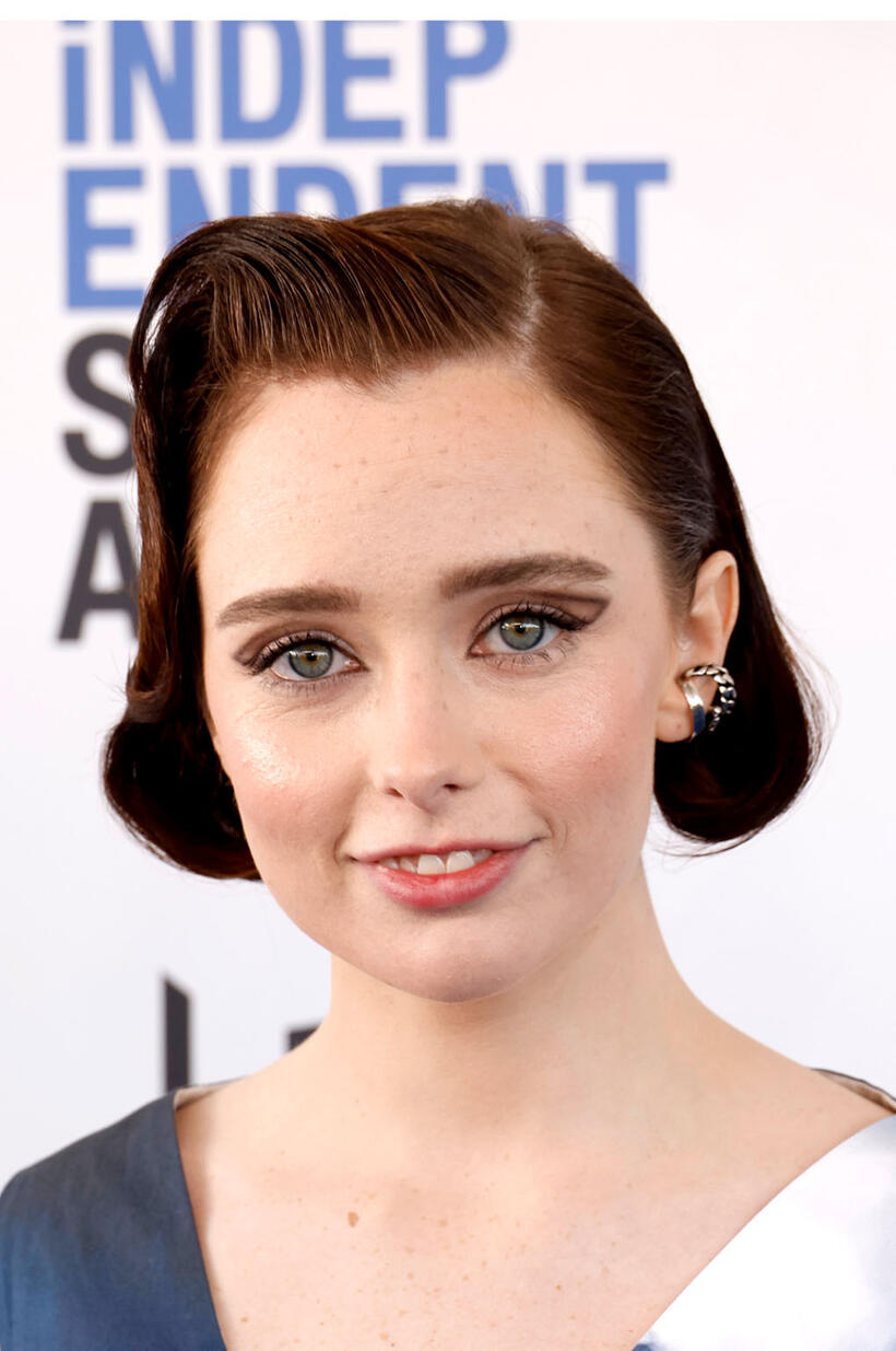 Suzanna Son at the 2022 Film Independent Spirit Awards in Santa Monica, California.