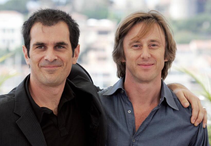 Ty Burrell and Jack Weber at the photocall of "Dawn of the Dead" during the 57th the Cannes Film Festival.