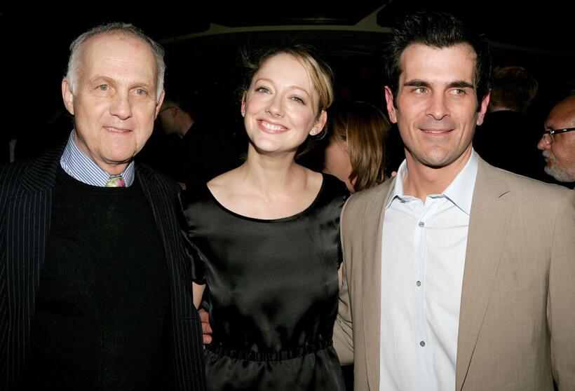 Lawrence Pressman, Judy Greer and Ty Burrell at the opening night after party of "Show People."