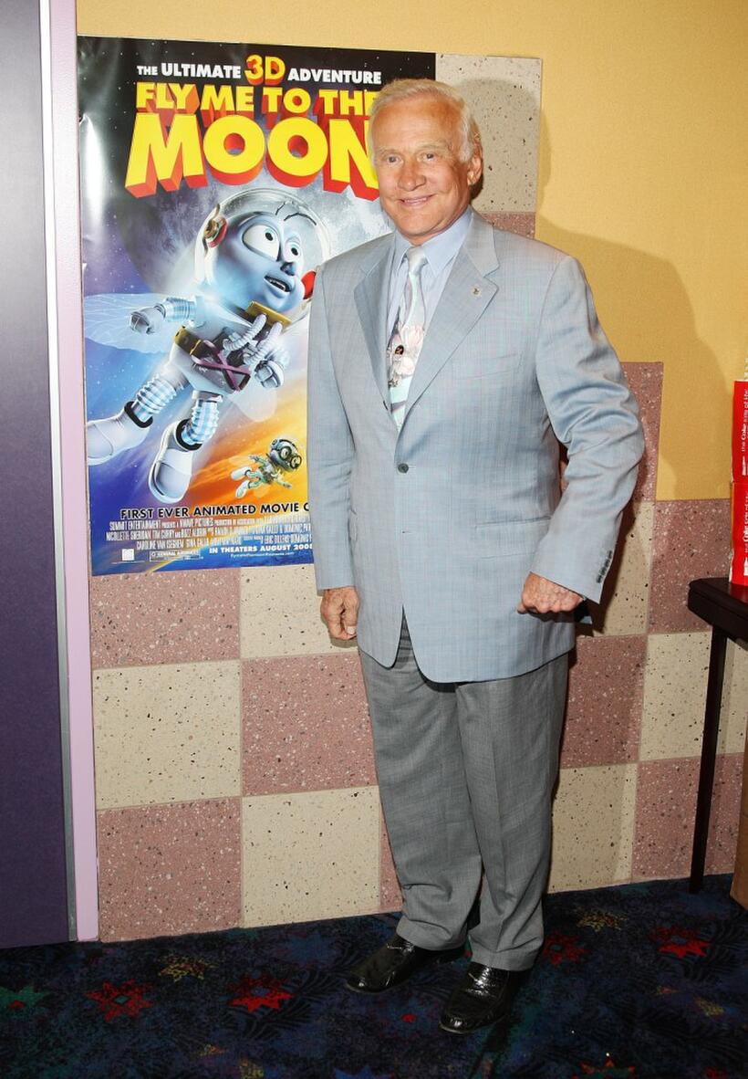 Buzz Aldrin at the special screening of "Fly Me To The Moon."