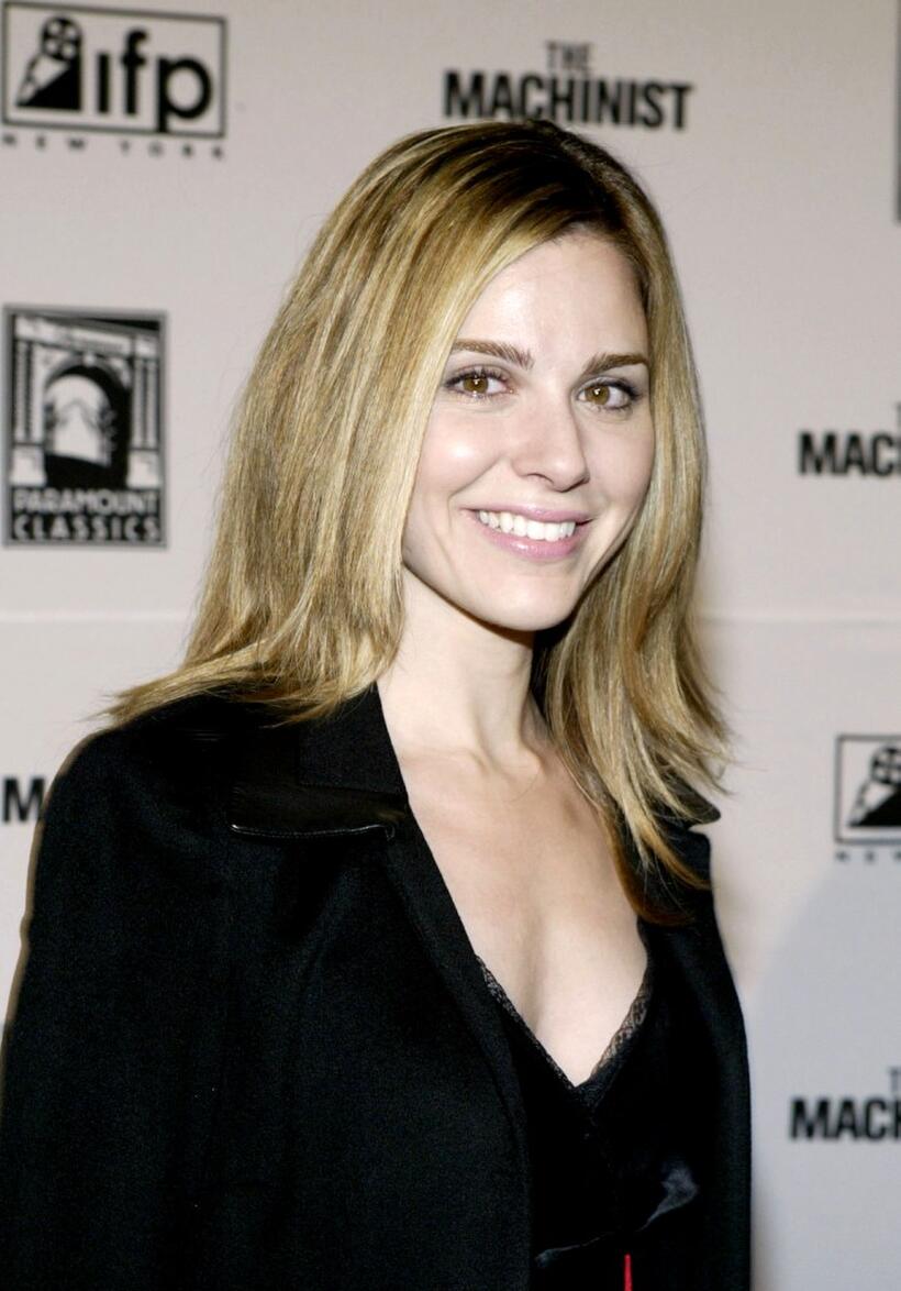 Cara Buono at the premiere of "The Machinist."