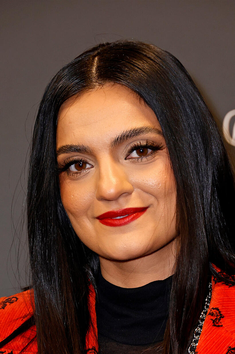 Nida Manzoor at the 2023 Sundance Film Festival "Polite Society" premiere.