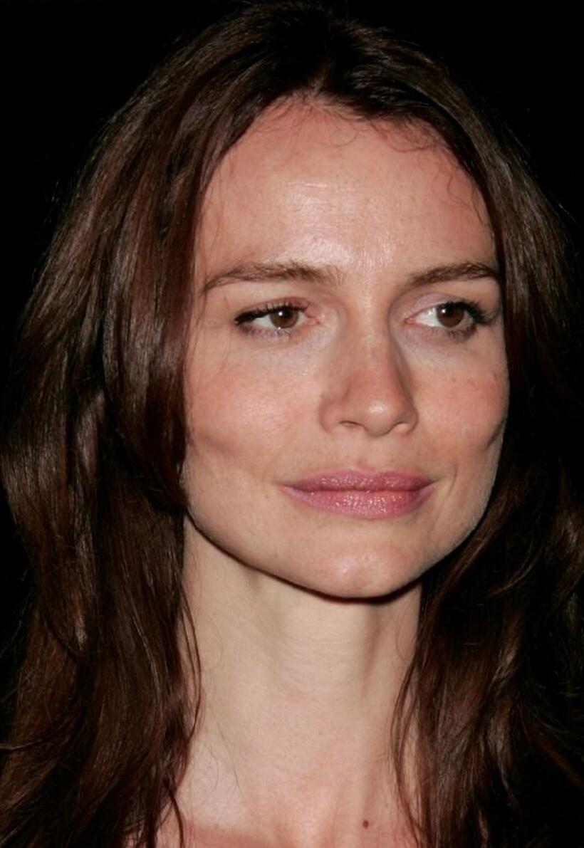 Saffron Burrows at the Los Angeles screening of "Trembled Blossoms."
