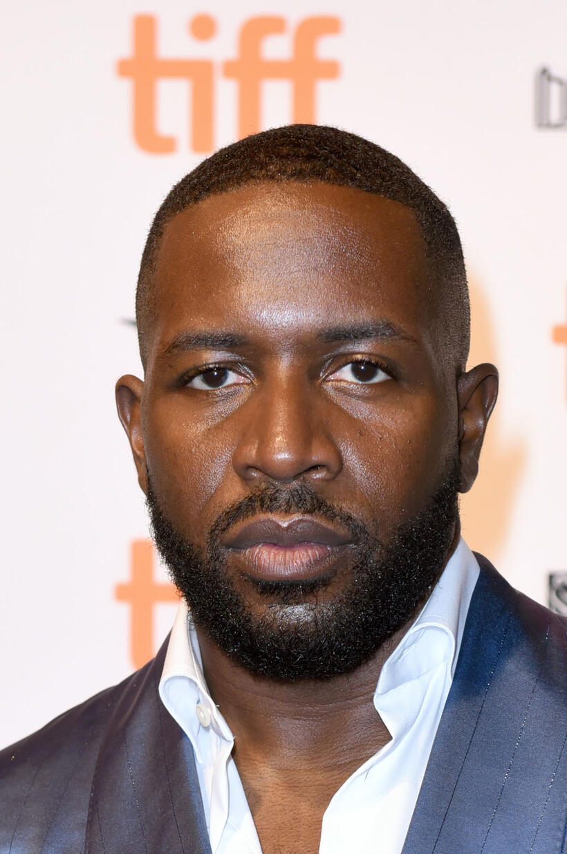 Thyrone Tommy at the "Learn To Swim" photocall during the 2021 Toronto International Film Festival.