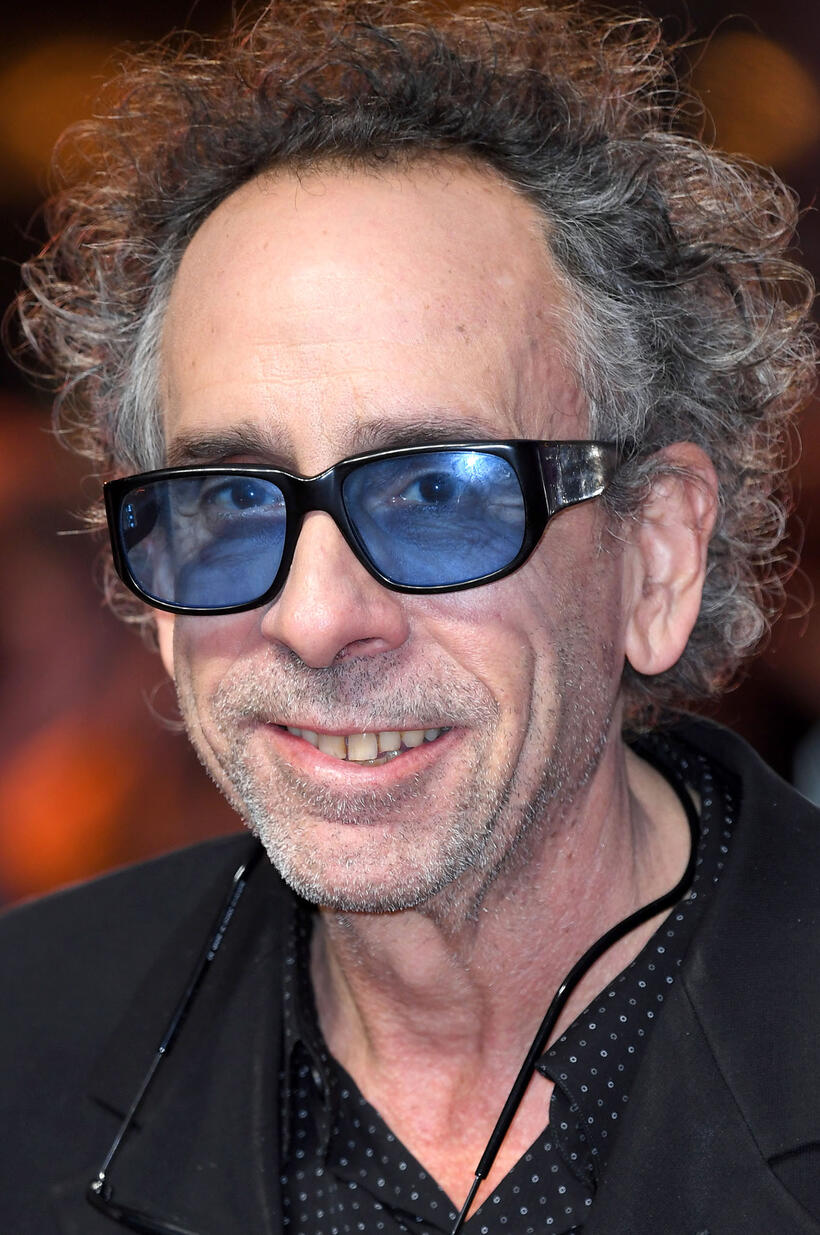 Tim Burton at the European premiere of "Dumbo" in London.
