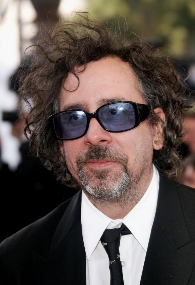 Tim Burton at the premiere of "Marie Antoinette" during the 59th International Cannes Film Festival.