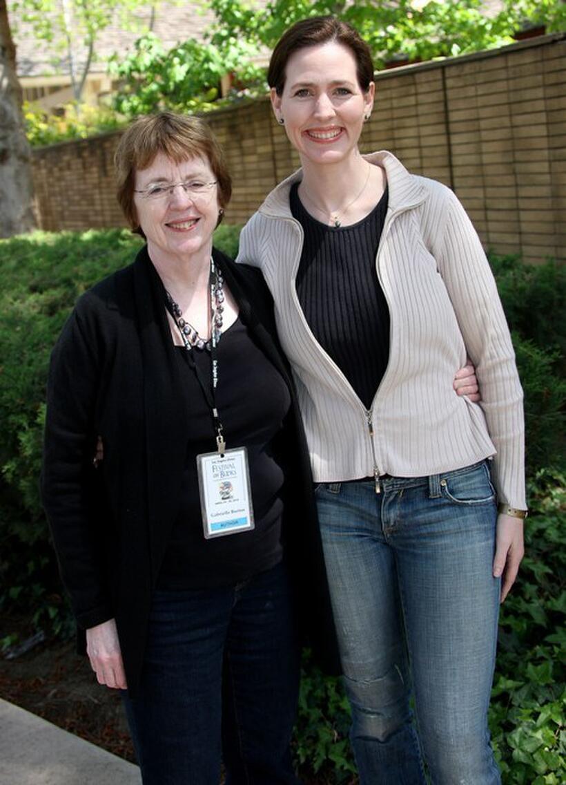 Gabrielle Burton and Ursula Burton at the 15th Annual Los Angeles Times Festival of Books.