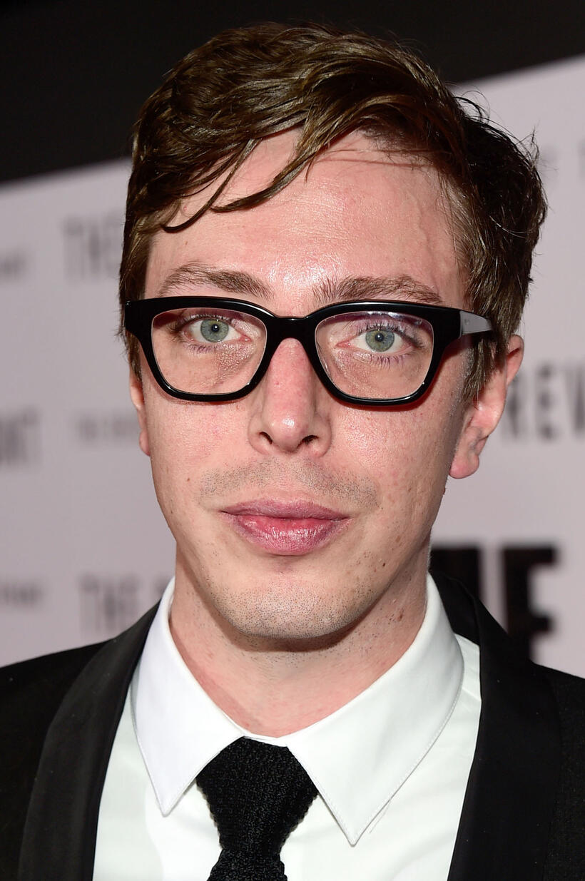 Joshua Burge at the premiere of "The Revenant" in Hollywood.
