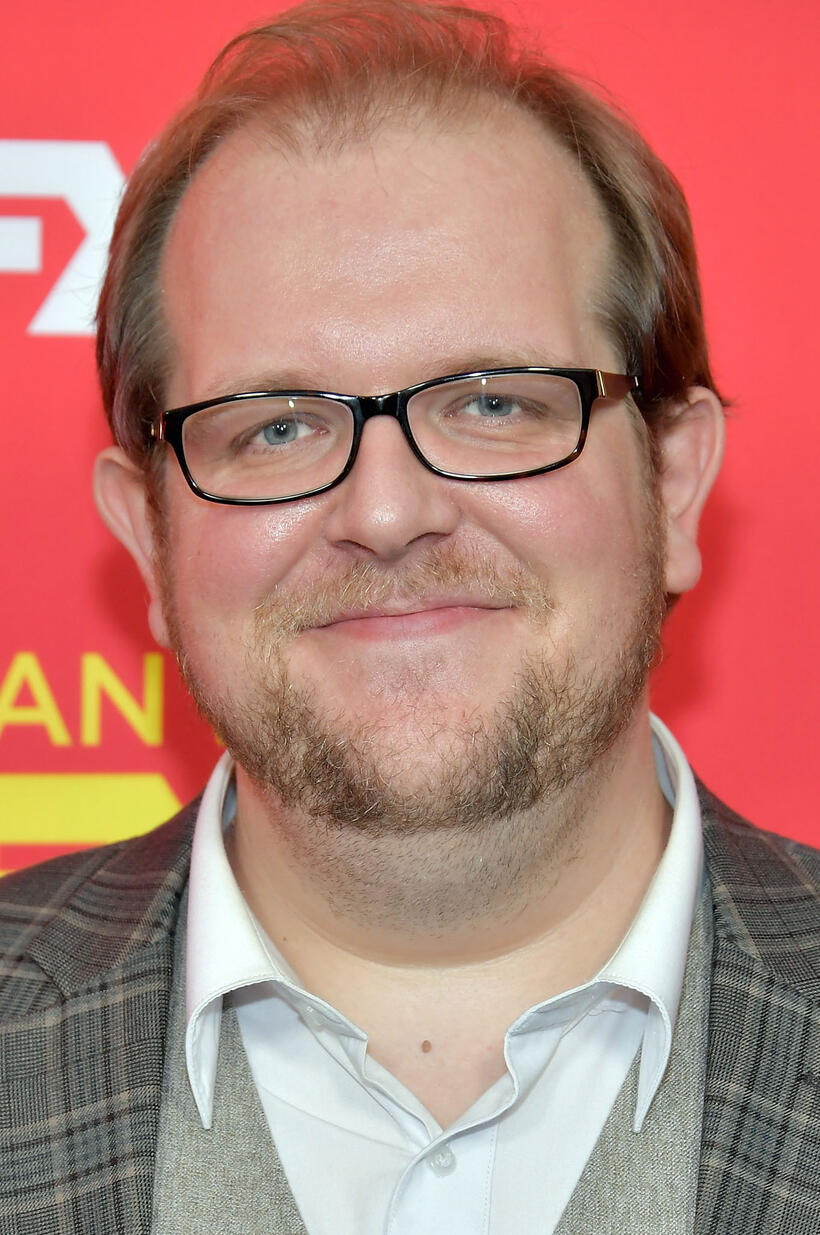 Dominic Burgess at the premiere of FX's "The Assassination of Gianni Versace: American Crime Story" in Hollywood.