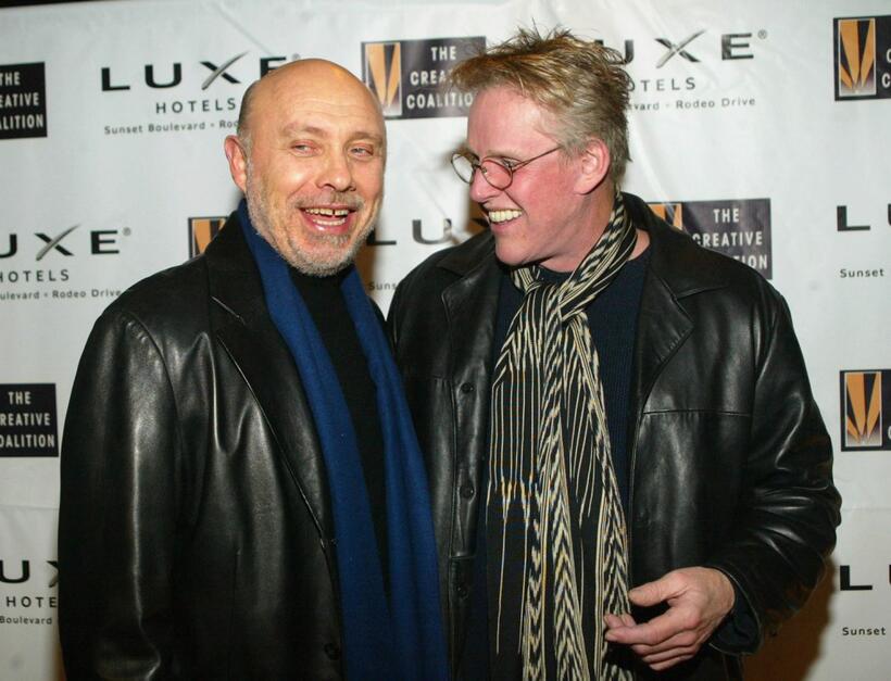 Gary Busey and Hector Elizondo at the Creative Coalition Spotlight Awards.