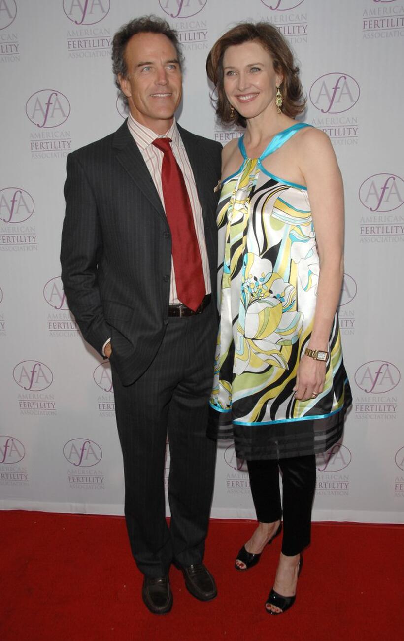Richard Burgi and Brenda Strong at the American Fertility Association's Annual Illuminations Gala.