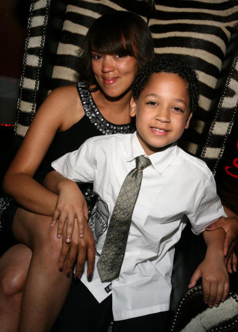 Carmen Acosta and Francisco Burgos at the after party of "Explicit Ills" during the 2008 CineVegas Film Festival.