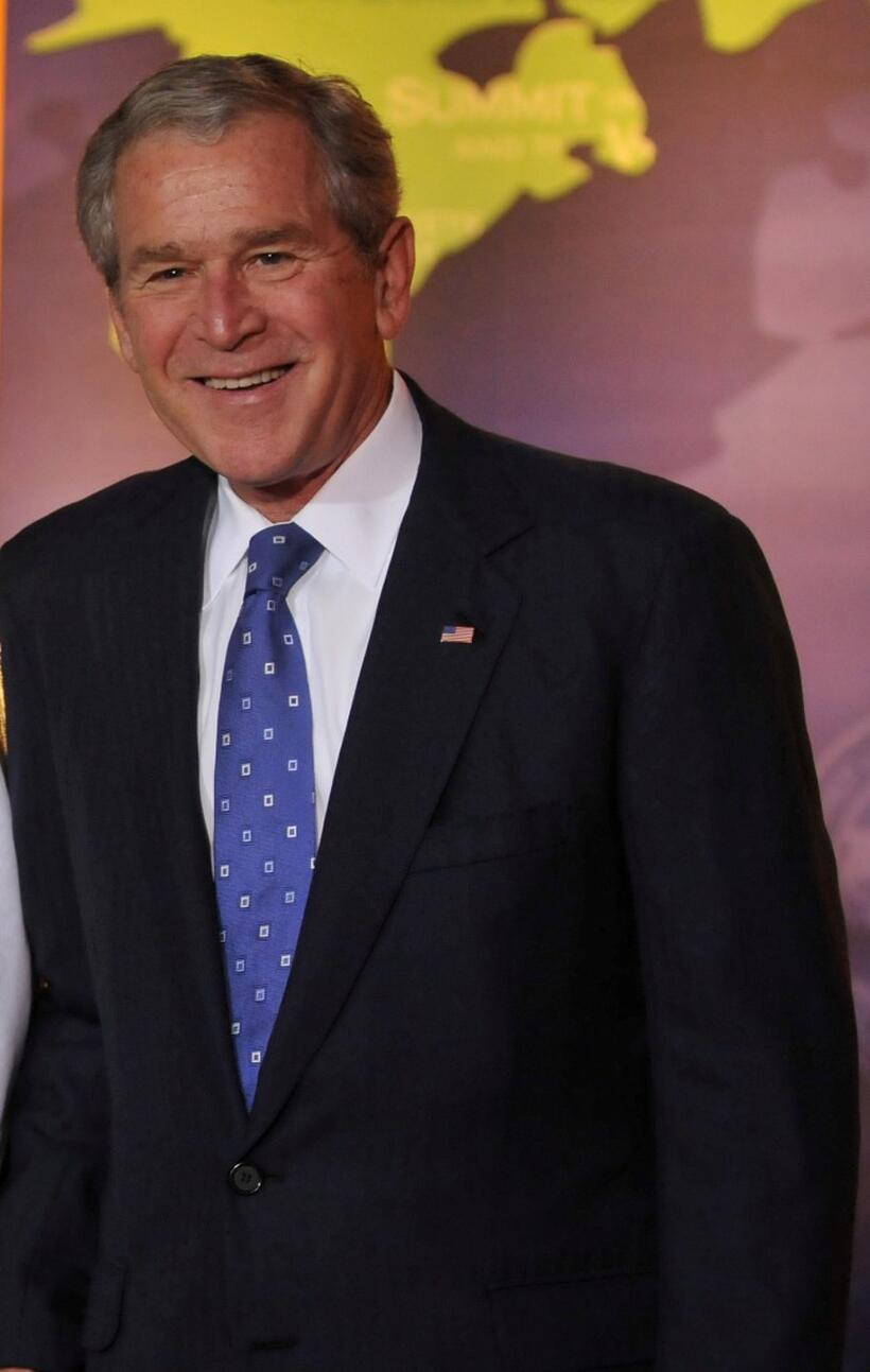 George W. Bush at the Summit on Financial Markets and the World Economy.