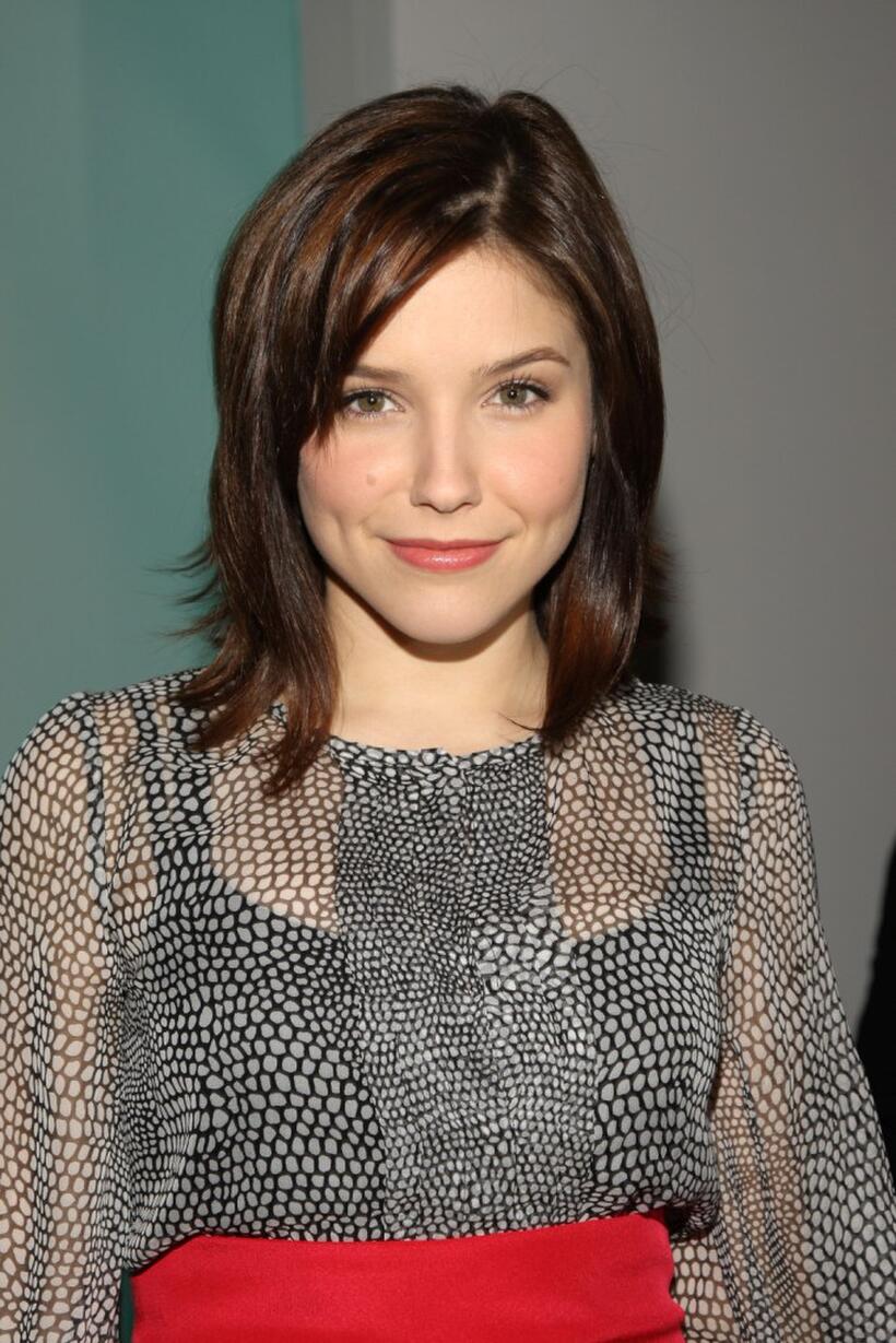 Sophia Bush at the Abaete Fall 2008 fashion show during the Mercedes-Benz Fashion Week Fall 2008.
