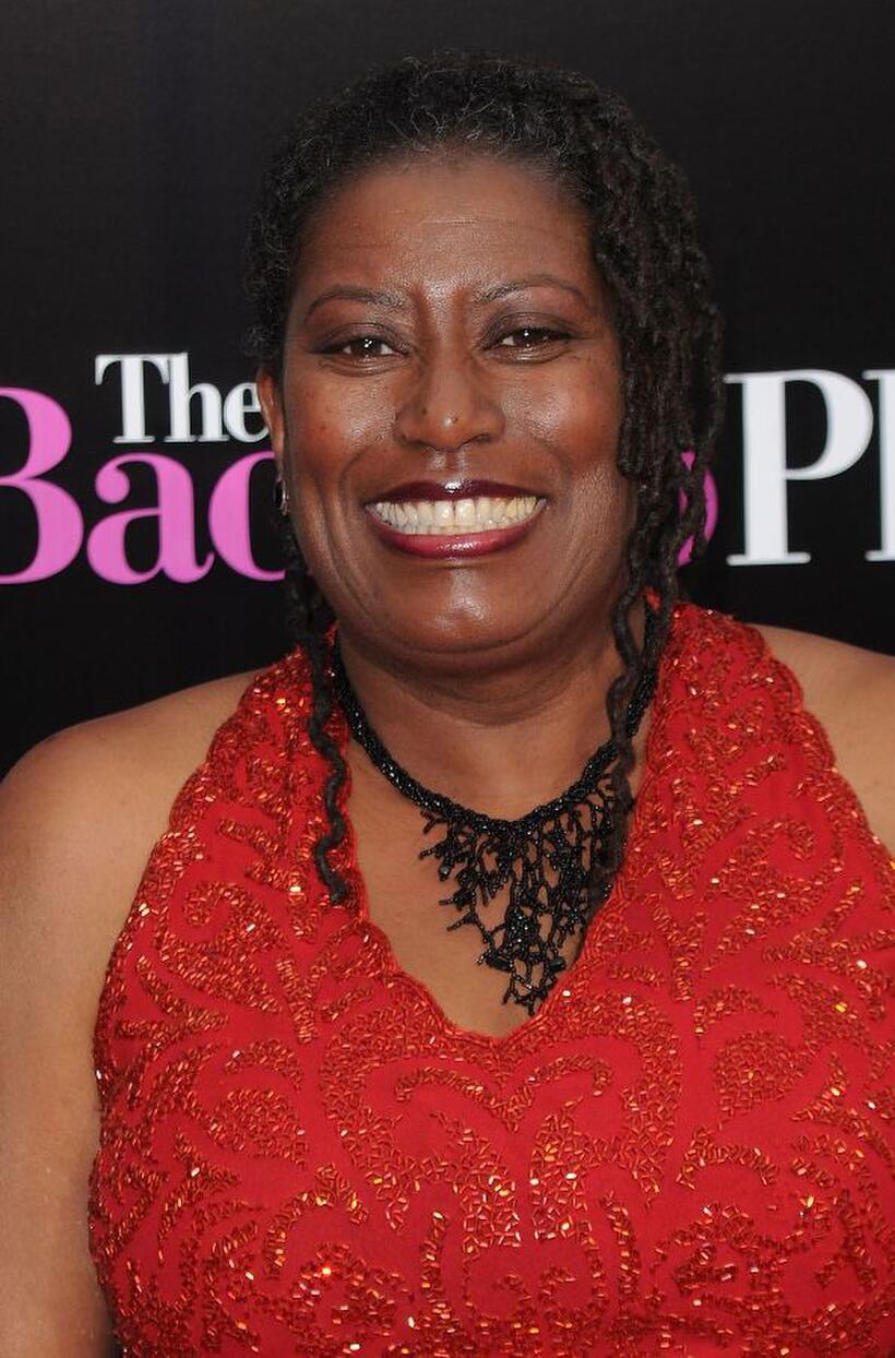Carlease Burke at the premiere of "The Back-up Plan."
