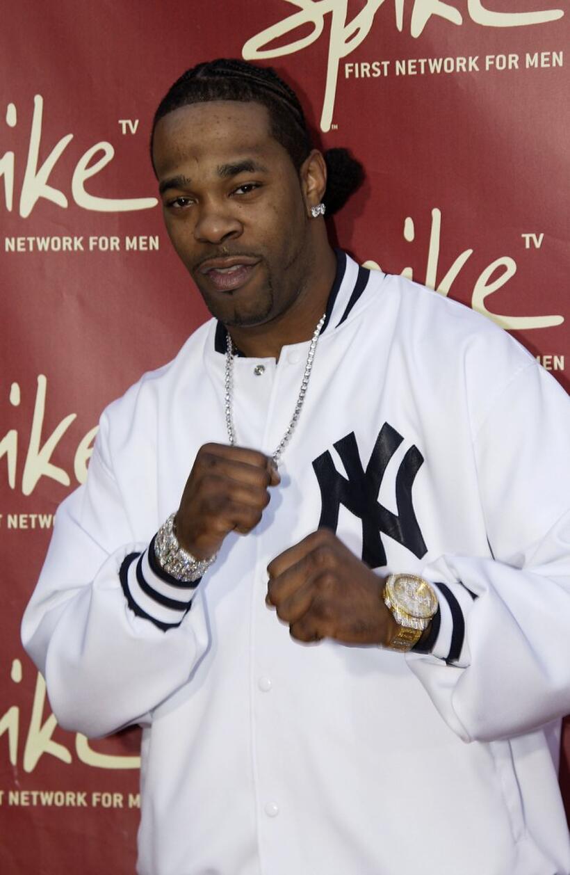Busta Rhymes at the official launch party of Spike TV.